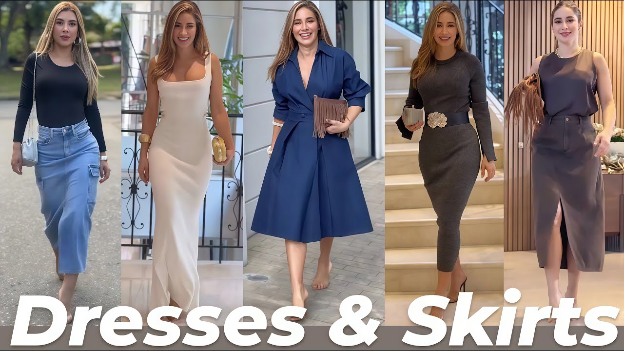 Новые платья и юбки Scarsa | Модные тенденции декабря 2025 года