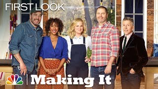 Amy Poehler and Nick Offerman Share a First Look at Season 2 of Making It