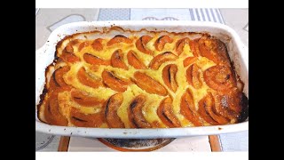 Gratin aux abricots / Caise gratinate / Apricot gratin / Абрикосовый гратен