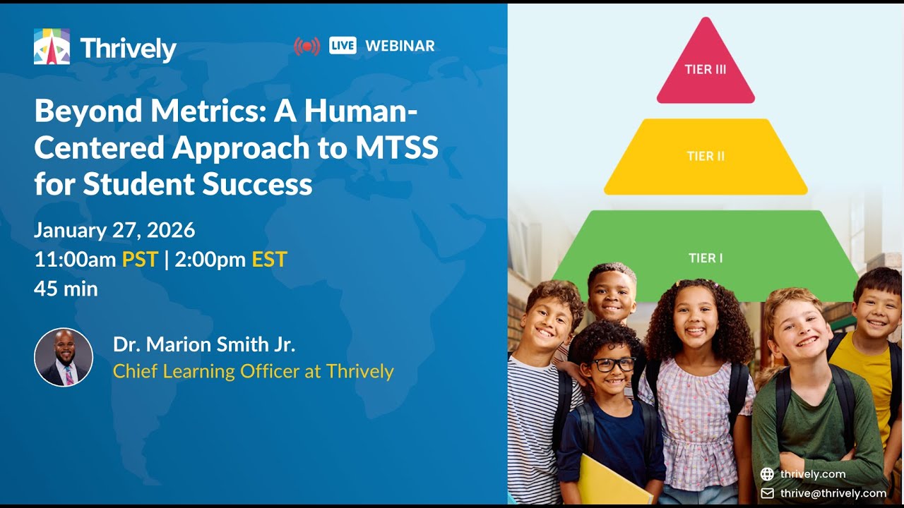 Beyond Metrics: A Human-Centered Approach to MTSS for Student Success