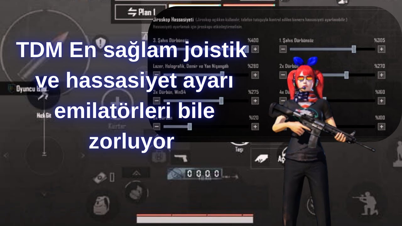 pubg mobile sağlam hassasiyet ayarları