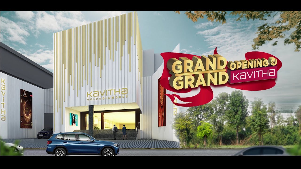 GRAND OPENING OF GRAND KAVITHA Palakkad's Biggest Jewellery Showroom