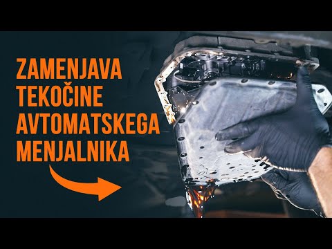Kako zamenjati olje
