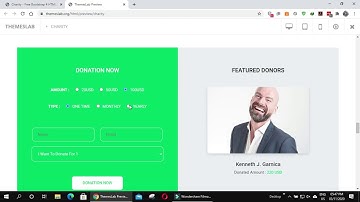 Charity: Free Bootstrap 4 HTML5 Multipurpose Website Template