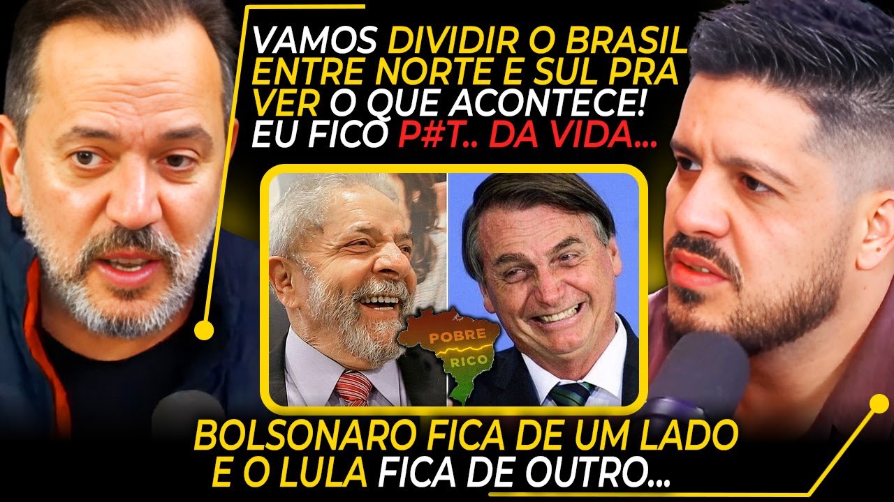 DIVIDIR O BRASIL EM NORTE e SUL | O QUE VAI ACONTECER? Com RICARDO VENTURA - Não Minta Pra Mim!