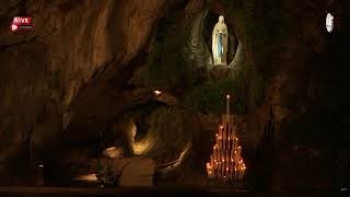 🔴 Lourdes Live | Notre-Dame de Lourdes Sanctuary Live Stream | Holy Mass & Grotto Prayer