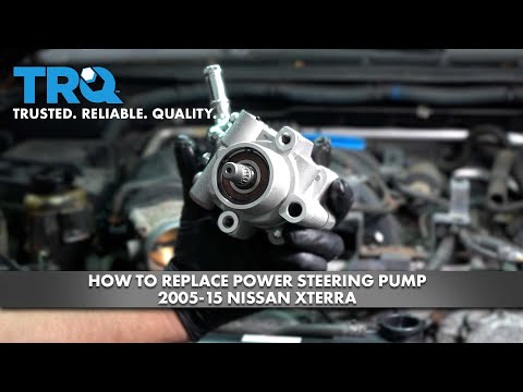 How to Replace Power Steering Pump 2005-15 Nissan Xterra