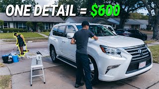 A Day in The Life of a Mobile Detailer | How Much Do We Make in One Day?