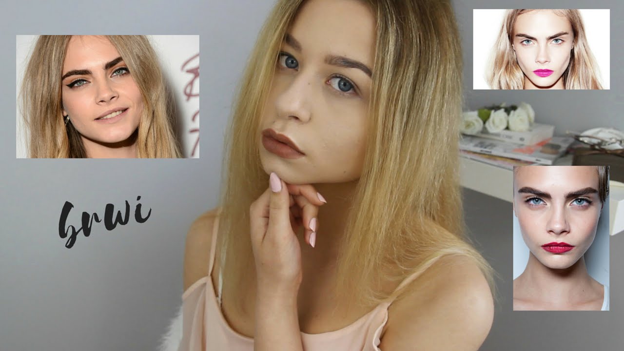 Jak zagęścić/pogrubić brwi? Makijaż brwi| Brwi jak Cara Delevingne btwin triban 500