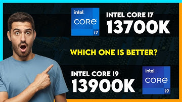 Intel Core i7 13700K vs Intel Core i9 13900K Comparison