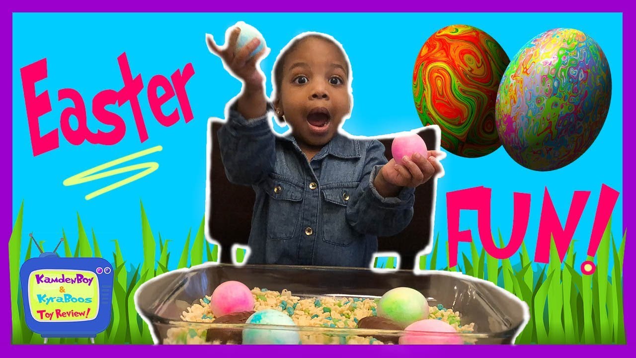 How to make DIY Edible Decorated Easter Eggs - YouTube
