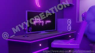 Famous Stream Screen | Loading Screen - Starting Soon for Twitch Live Stream Profile