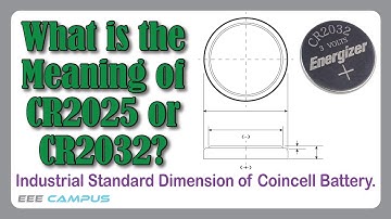 CR2032 vs CR2025  Meaning of CR2032 Coin Cell Battery  #CR2032Explained #CR2025 #LiR2032 #BR2032