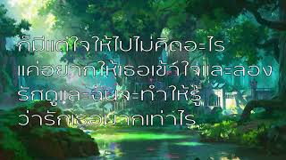 เนื้อเพลง ใจให้ไป - โอ้ เสกสรร