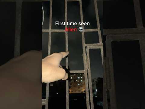 FINALLY CAPTURED AN ALIEN ON CAMERA! 👽😲 #Trending #foryou #viral #alien