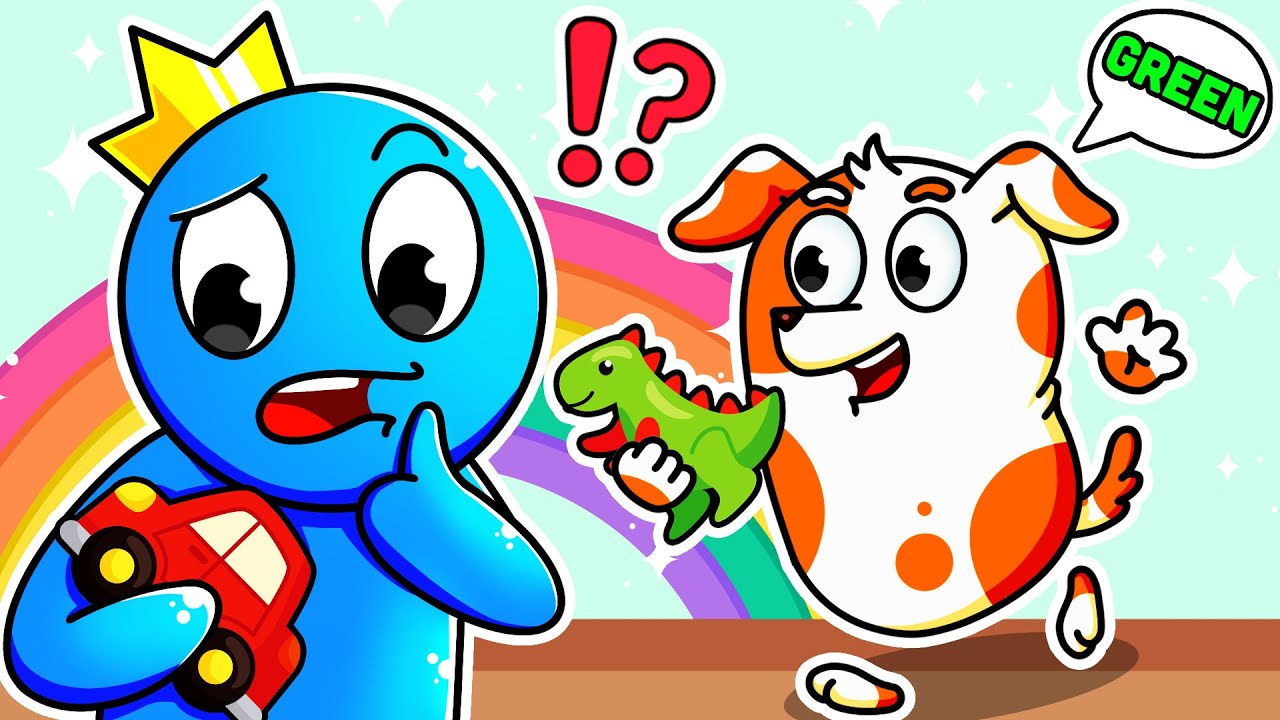 New Animation | RAINBOW FRIENDS | What Is The Color?!! 🎨✨ Hoo Doo Super - Pup