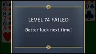 Level 74 ZODIAC SIGNS Tripledot Solitaire Journey