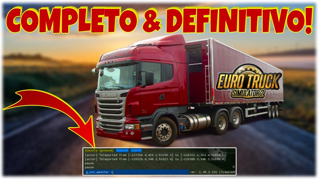Como ATIVAR A C MERA 0 E CONSOLE No ETS2 Atualizado 2024 YouTube Como Ativar A C Mera 0 E Console No Ets2 Atualizado 2024 Youtube