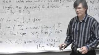 Functional Analysis - Lecture 19 - UCCS MathOnline