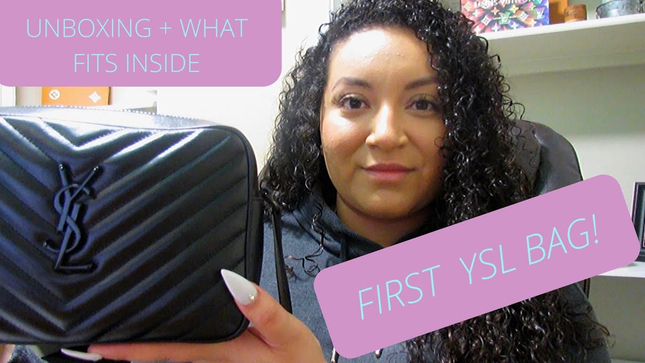 YSL Lou Camera Bag Unboxing YouTube