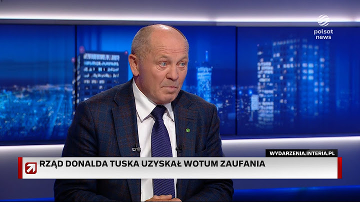 SAWICKI: NIE MOGŁEM NIE ZAGŁOSOWAĆ ZA WOTUM ZAUFANIA DLA RZĄDU