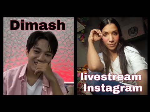 Details of Dimash's livestream on Instagram and other information. Subtittles