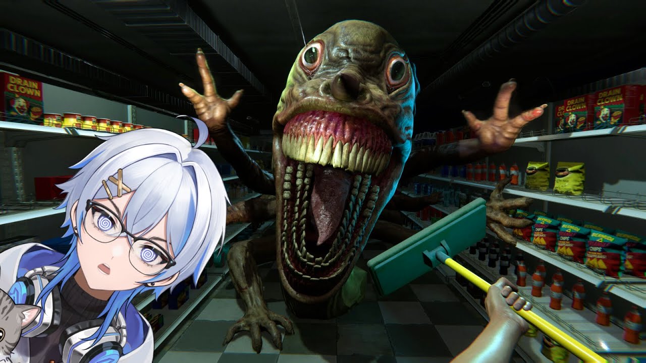 Who let this monster inside the shop Hellmart First gameplay Demo