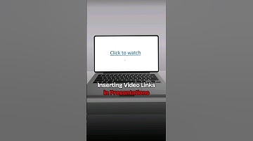 How to insert video links in PowerPoint #powerpoint #powerpointpresentation #powerpointanimation