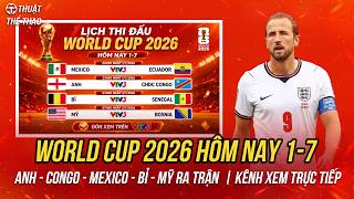 World Cup 2026 Live Schedule Today July 1 | England vs. Congo, USA vs. Bosnia, Belgium, Mexico | ... screenshot 5