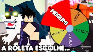 JUJUTSU SHENANIGANS, MAS... A ROLETA ESCOLHE O DESAFIO E O PERSONAGEM!