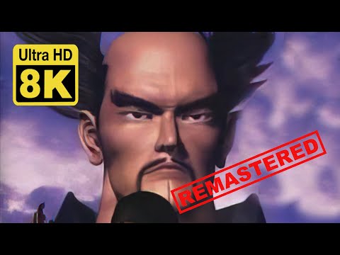 Tekken II Intro PSX 8K (Remastered with Neural Network AI)