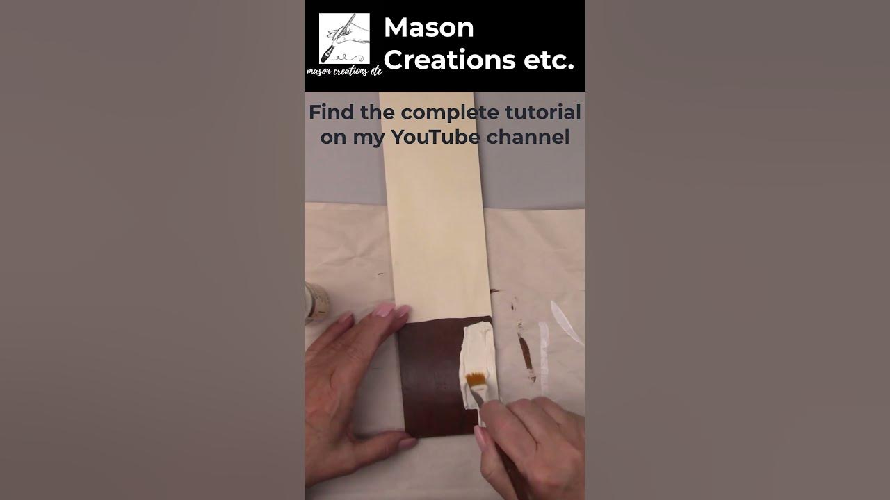 How to Crackle Paint for BEGINNERS Crackle Paint Tutorial shorts YouTube