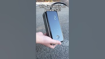 Why is denvix so powerful? #denvix #portabletireinflator #tireinflator #airpump #inflator