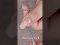 Mirror Silver Gel 🥰 #nailart