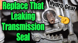 Transmission Seal Leaking? Replace It!