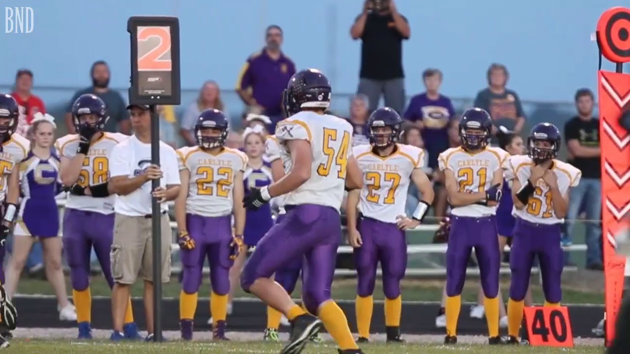 Breese Central and Carlyle football YouTube