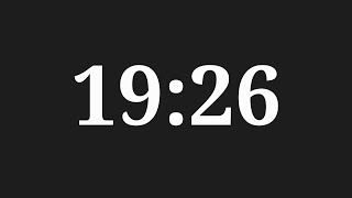 Famous 19 Minutes 26 Seconds Countdown Timer Wealth