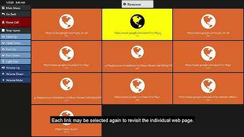 Browsing the Web on autonoME