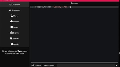 Slinky Che4t  For Free (Mta:Sa)