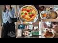 vlog》7時に起きて好きなものを詰め込む休日🌿｜キッシュ作り🍒炊飯器ケーキ・ミートソースパスタ・カバンの中身etc