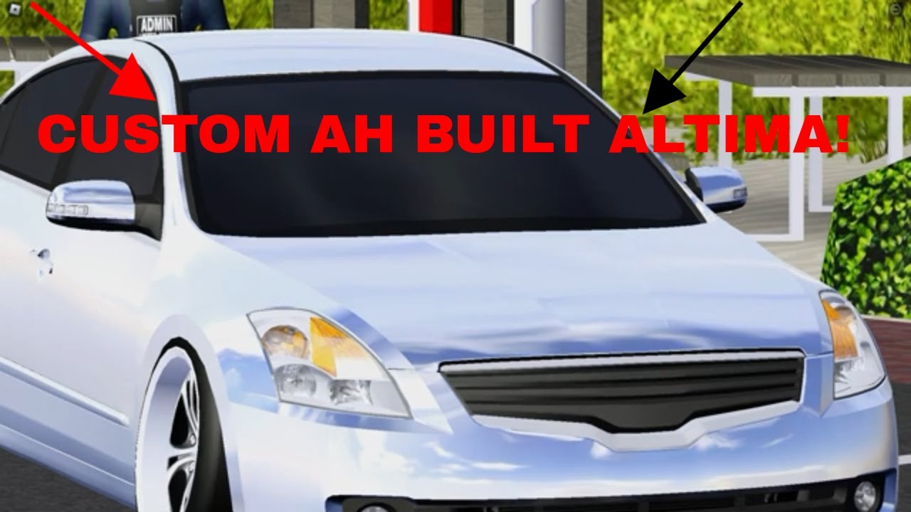 Unleashing The Cinematic Beauty Of A Custom Nissan Altima In Roblox 