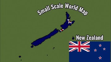 Small Scale in Minecraft Part 38: New Zealand
