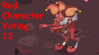 Red Character Voting 13