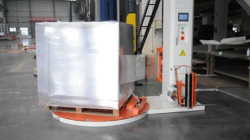 autoamtic  remote control pallet wrapper