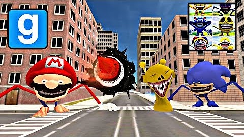 NEXTBOTS IN PLAYGROUND MOD NEW UPDATE SHIN SONIC TAPES