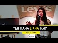 Yeh Kaha Likha Hai? - Helly Shah | Tape A Tale | Storytelling