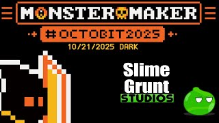 Pixel Art Timelapse – Monster Maker Design | Octobit 2025 Day 21: Dark
