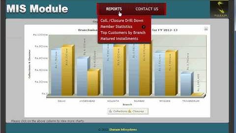 Sharaan Infosystems MIS Tool Demo Video