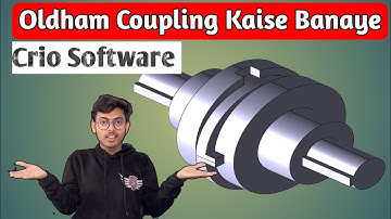 Oldham Coupling Design in Creo Parametric | Step-by-Step Tutorial #oldhamcoupling #oltham coupling
