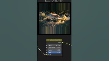 Hue/Saturation/Value | Explaining Every Single Node in Blender #blender #b3d